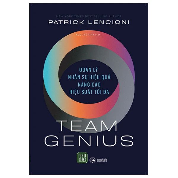 Sách Team Genius - Quản Lý Nhân Sự Hiệu Quả - Nâng Cao Hiệu Suất Tối Đa