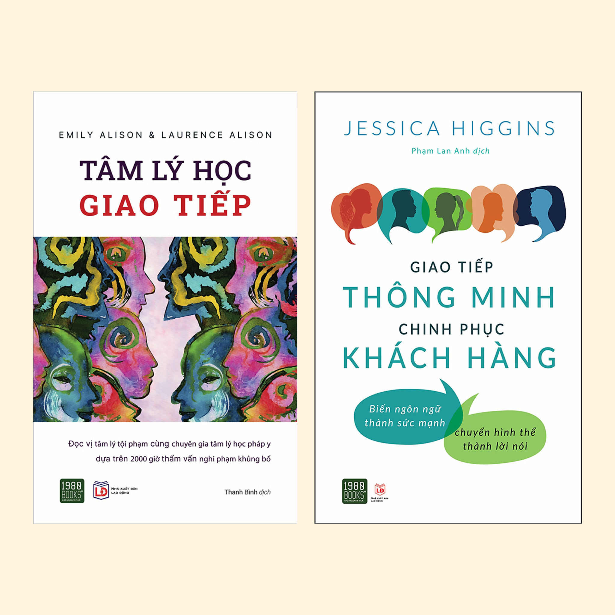  Combo Tâm Lý Học Giao Tiếp + Giao Tiếp Thông Minh, Chinh Phục Khách Hàng 