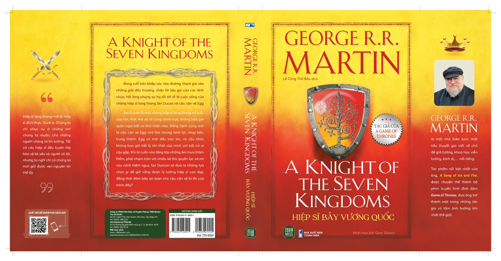  Sách HIỆP SĨ BẢY VƯƠNG QUỐC (A Knight of the Seven Kingdoms) - George R.R. Martin 