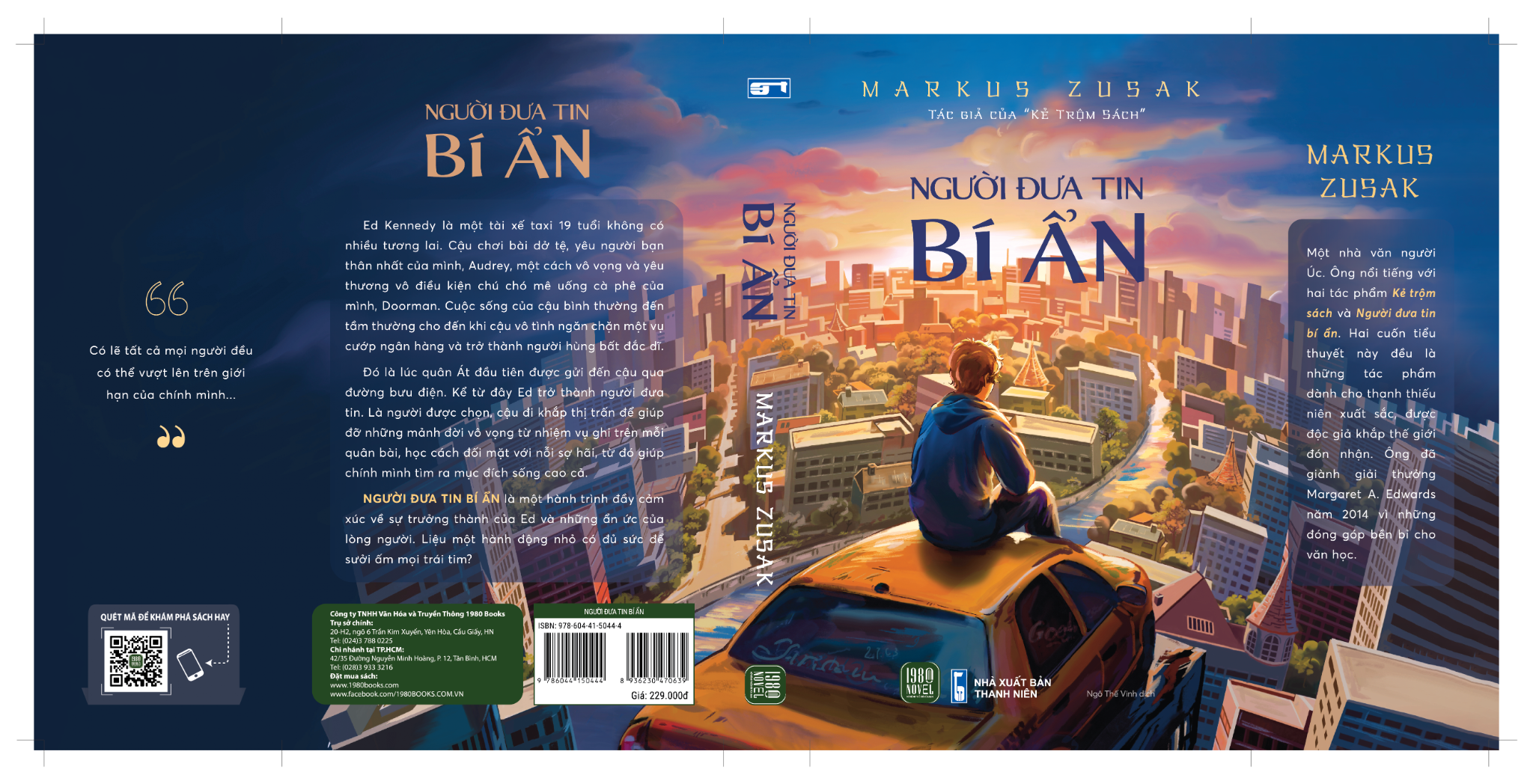  Sách NGƯỜI ĐƯA TIN BÍ ẨN (Markus Zusak) 