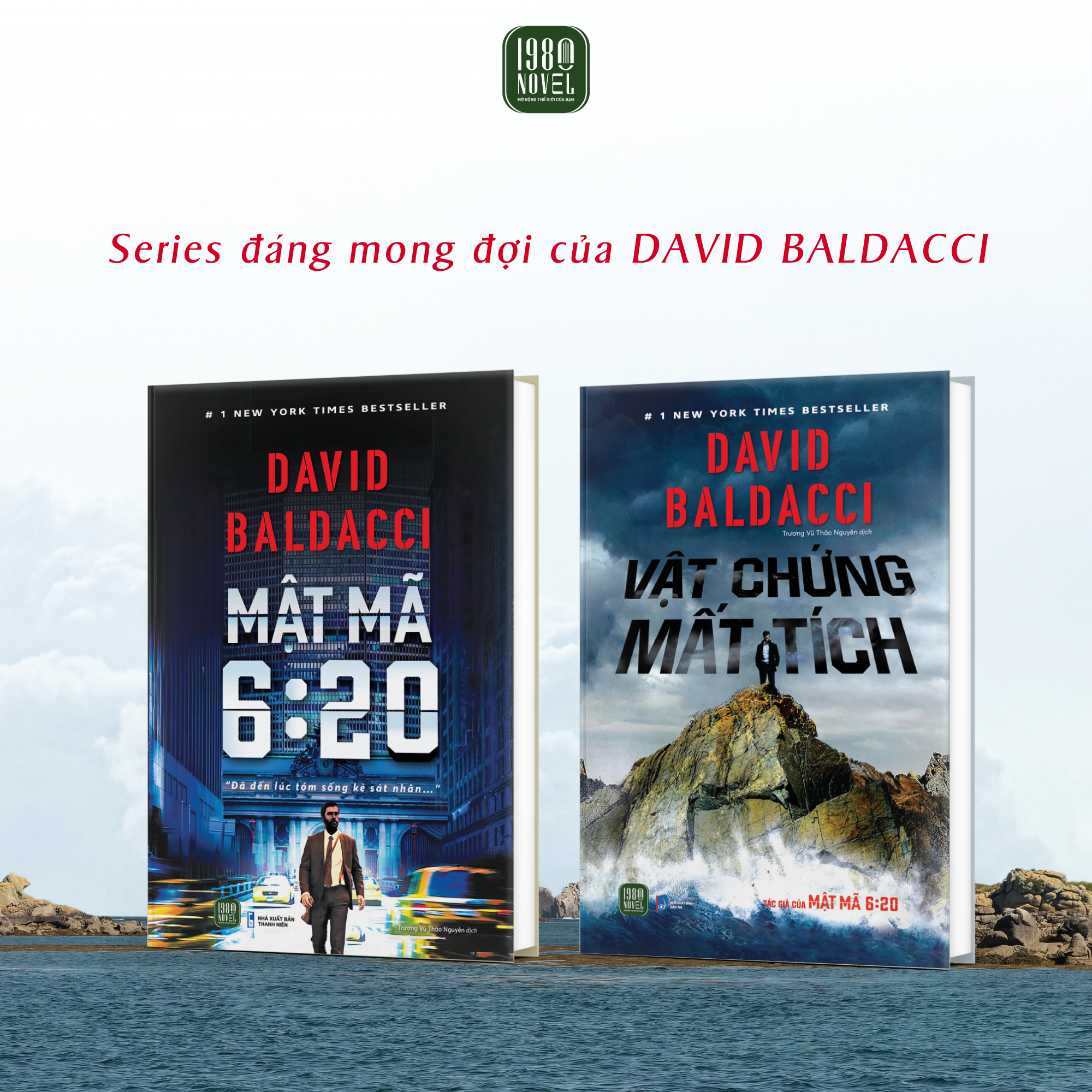  Combo sách MẬT MÃ 6:20 + VẬT CHỨNG MẤT TÍCH (David Baldacci) 