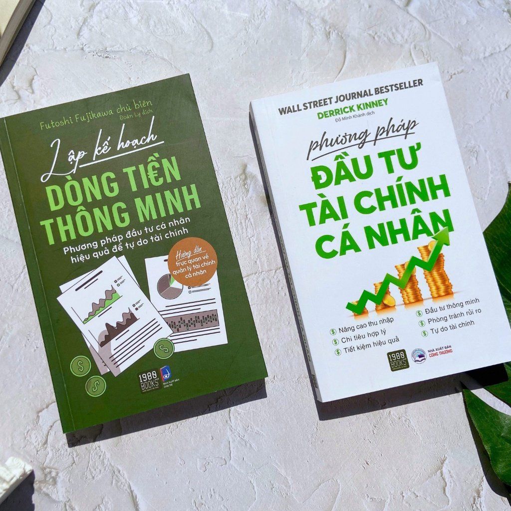  Combo 2 cuốn Phương Pháp Đầu Tư Tài Chính Cá Nhân + Lập Kế Hoạch Dòng Tiền Thông Minh 