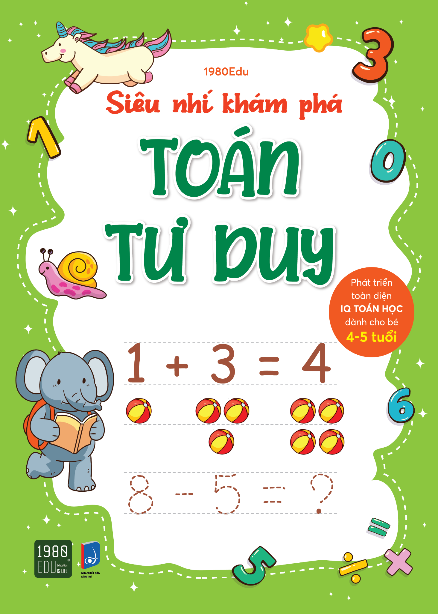 Siêu Nhí Khám Phá Toán Tư Duy - 2 (4 - 5 Tuổi)