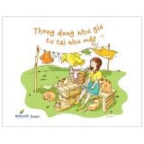  Sách Tô màu: Thong Dong Như Gió - Tự Tại Như Mây 