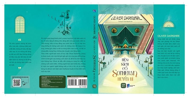  [Sách mới] Tiệm sách cổ Sotheran huyền bí - Oliver Darkshire 
