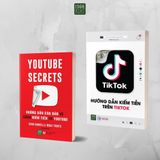  Sách - Combo 2 cuốn Hướng dẫn kiếm tiền trên Tiktok + Hướng Dẫn Căn Bản Cách Kiếm Tiền Từ Youtube - 1980Books 