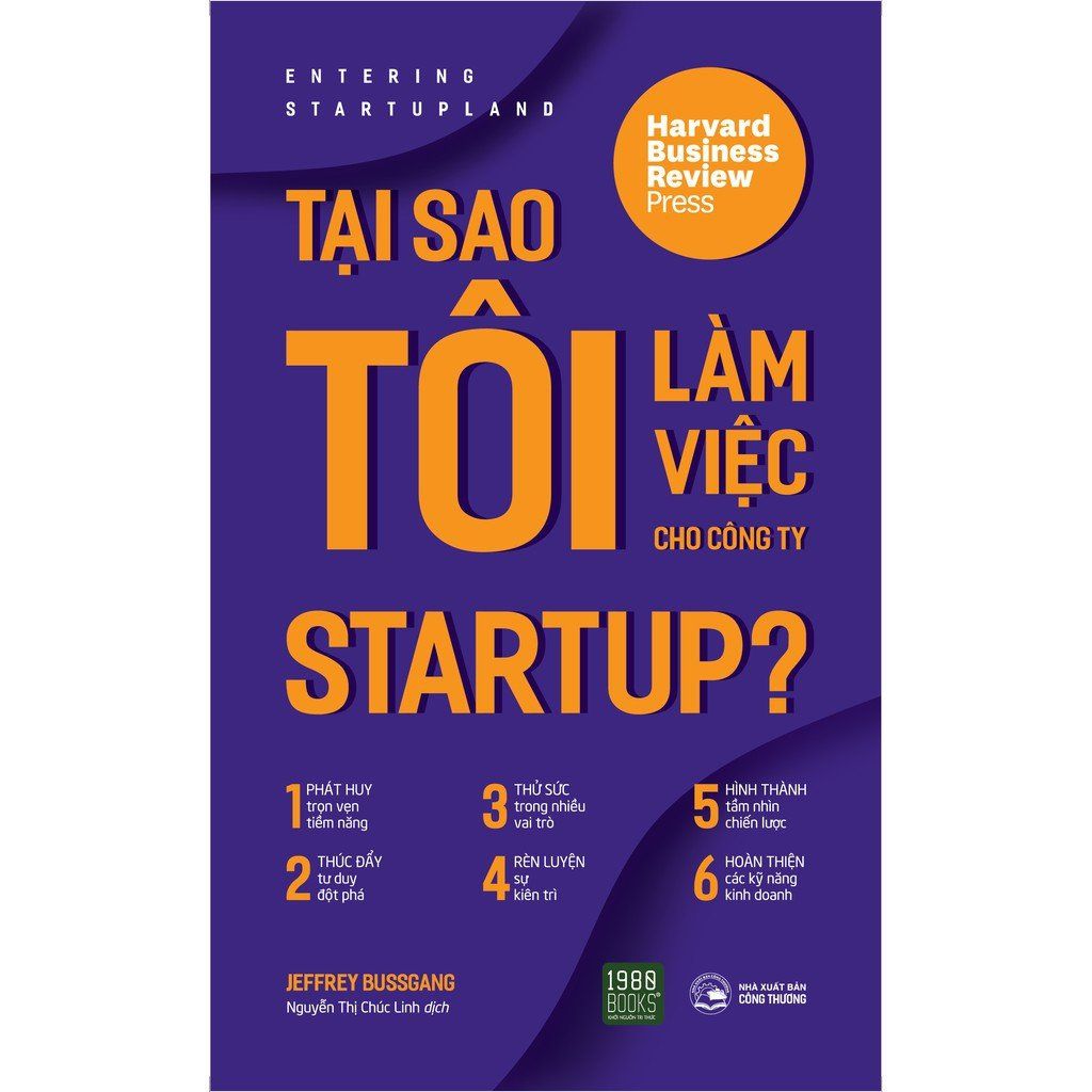  Sách - Tại Sao Tôi Làm Việc Cho Công Ty Startup? 