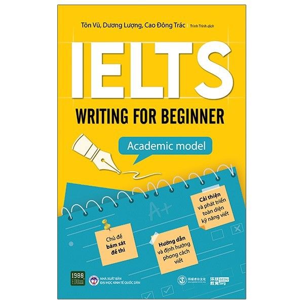  Sách - IELTS Writting For Beginner- Academic Model - 1980books 