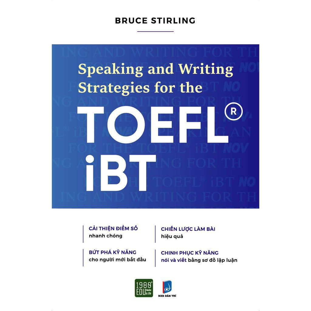  Sách - Speaking and writing strategies for the Toefl-IBT (Xả Kho) 