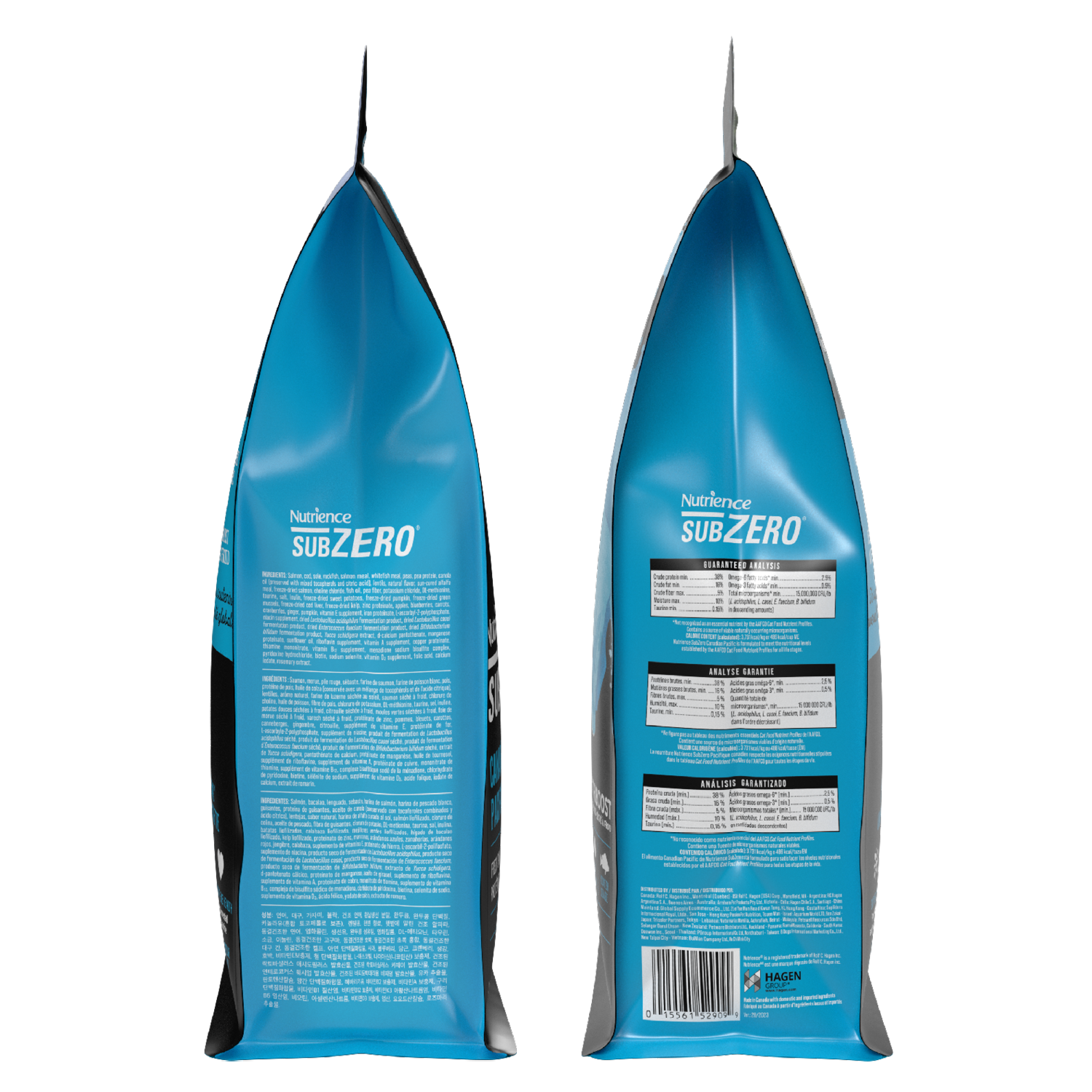  NT Subzero cho Mèo - Cá biển cao cấp và rau củ quả tự nhiên (Cho mọi giống mèo ở mọi lứa tuổi) - NEW LOOK 