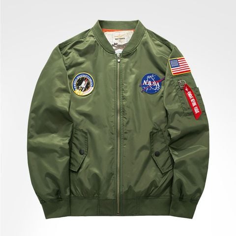 Áo bomber gió NASA nhập khẩu A36