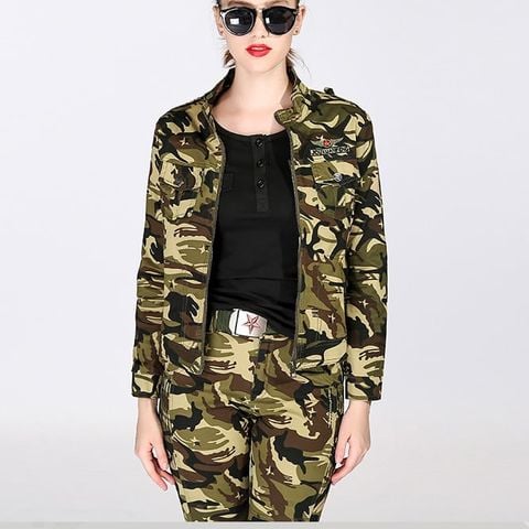 Bộ lính nữ Camo B61