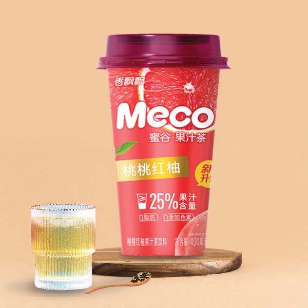 Trà hoa quả Meco vị Đào bưởi