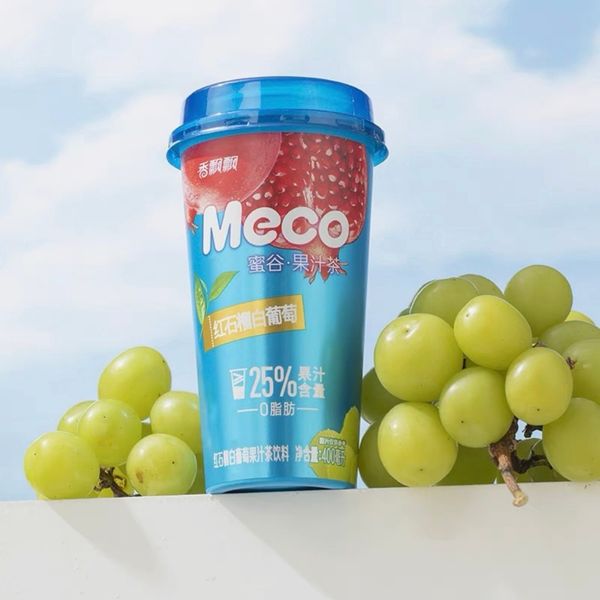 Trà Trái Cây Meco Vị Lựu Nho 400ml