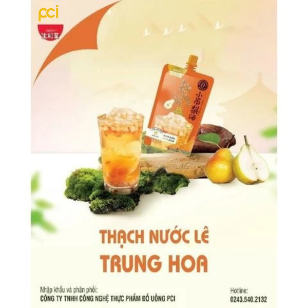 Thạch Nước Lê Trung Hoa 180g