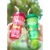 Combo 10 cốc trà hoa quả Meco vị Đào bưởi