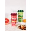 Thùng 15 Ly Trà Hoa Quả Meco Vị Đào Bưởi 400ml