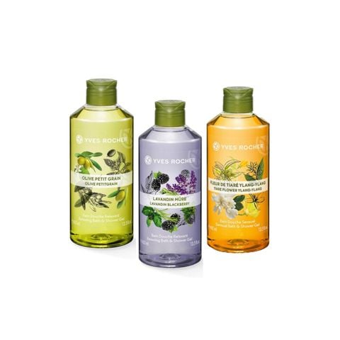 Sữa tắm hương Olive & Sữa tắm hương Lavender & Sữa tắm hương Ylang (400ml)