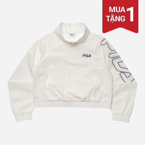 Áo Hoodie Nữ Fila Dna Half Zip Crop