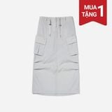Chân Váy Thời Trang Nữ Fila Crink Midi Cargo