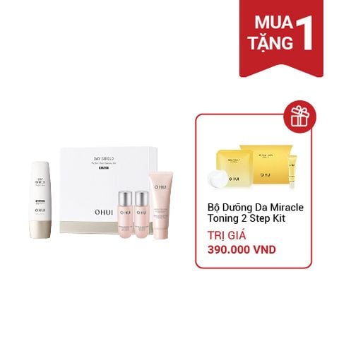Set Kem Chống Nắng Day Shield Perfect Sun Black