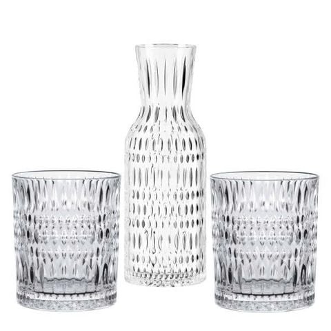 Bộ bình & ly pha lê Nachtmann Ethno 3 món
