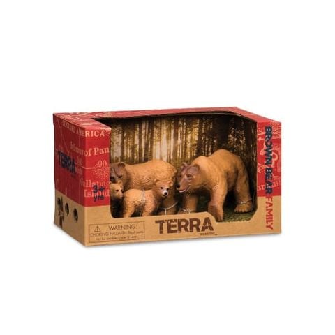 Bộ Đồ Chơi Gia Đình Gấu Terra