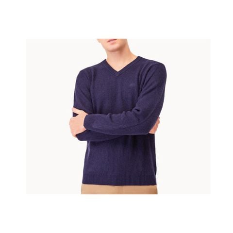 Áo len nam tay dài cao cấp Cashmere V25-021063-BL8