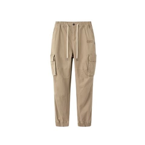 Quần Khaki túi hộp essential Jogger