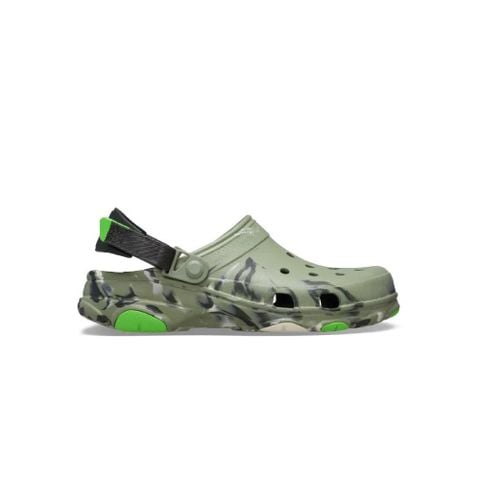 Giày Clog Unisex Crocs All -Terrain Marbled - Moss