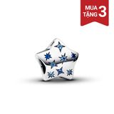 Charm Bạc Pandora Moments Ngôi Sao Đính Đá Xanh