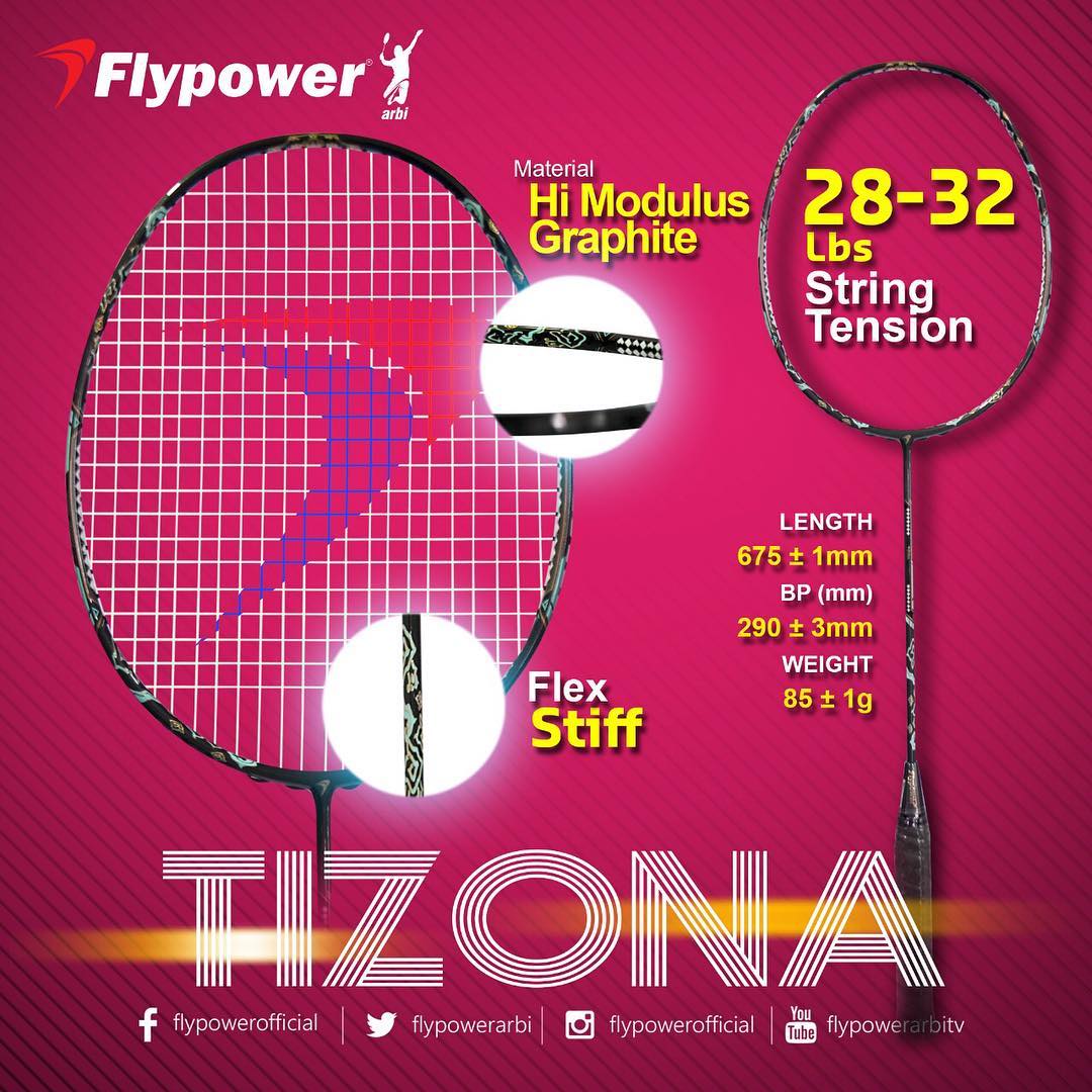 FLYPOWER TIZONA（インドネシア産バドミントンラケット） – Flypower
