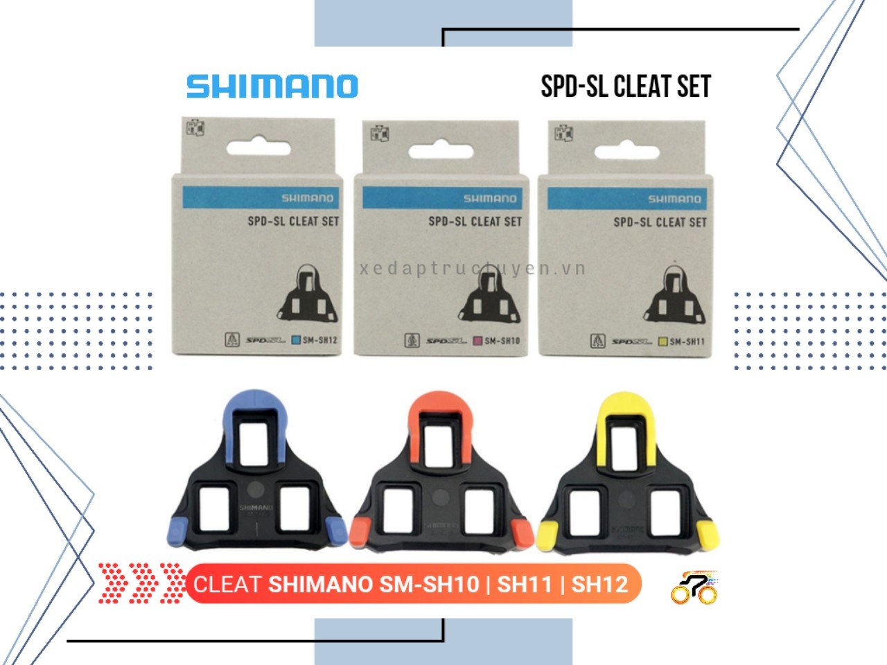 CLEAT SHIMANO - SM / SH10 - SH11