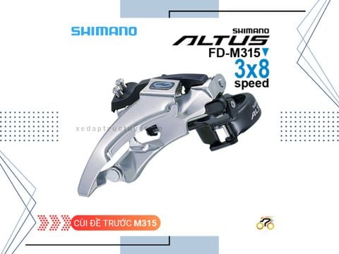 CÙI ĐỀ TRƯỚC SHIMANO ALTUS FD M310 (3 TỐC ĐỘ)