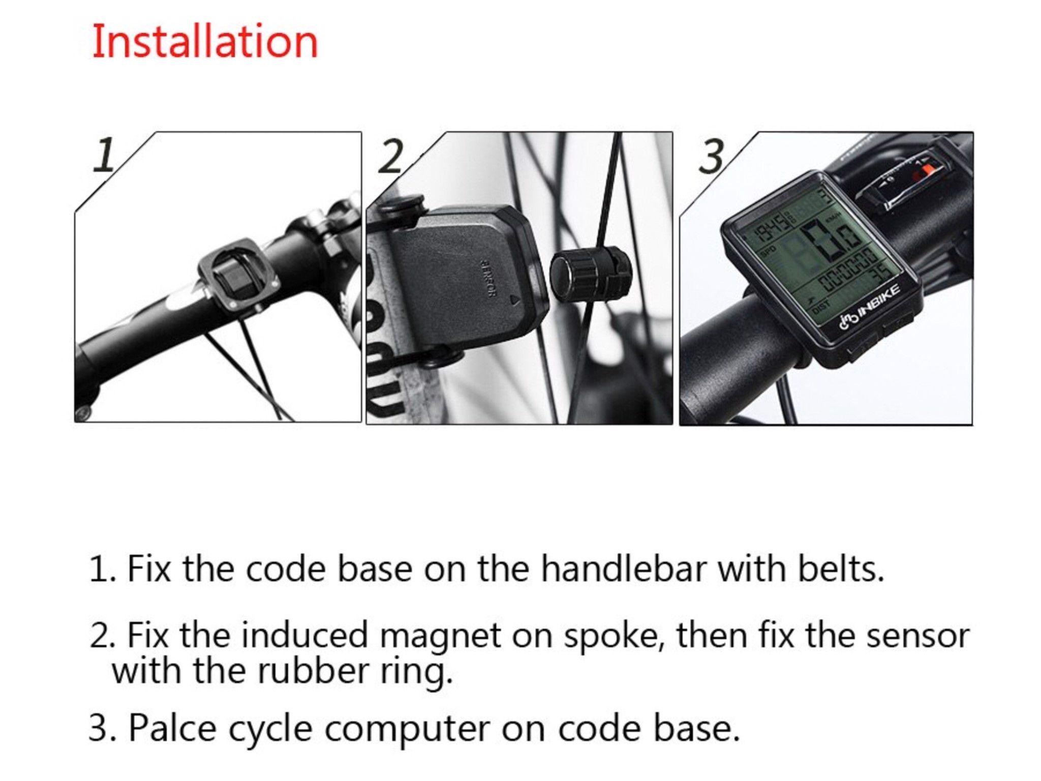 ĐỒNG HỒ TỐC ĐỘ - INBIKE IC321 (KHÔNG DÂY) – Xe đạp Trực tuyến