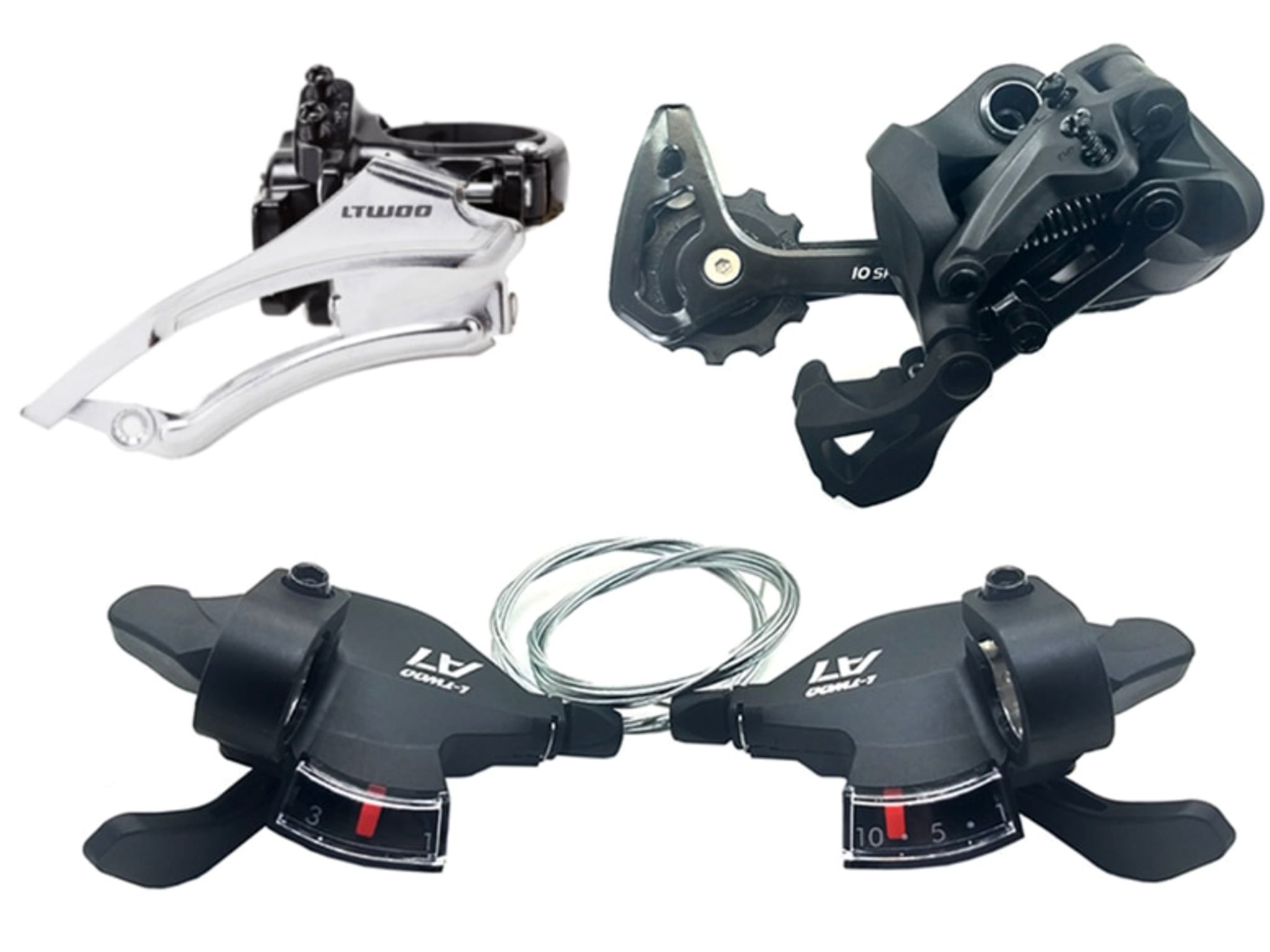 BỘ GROUP XE ĐẠP - LTWOO A7 - MTB 30 TỐC ĐỘ - LÍP THẢ (3 MÓN)