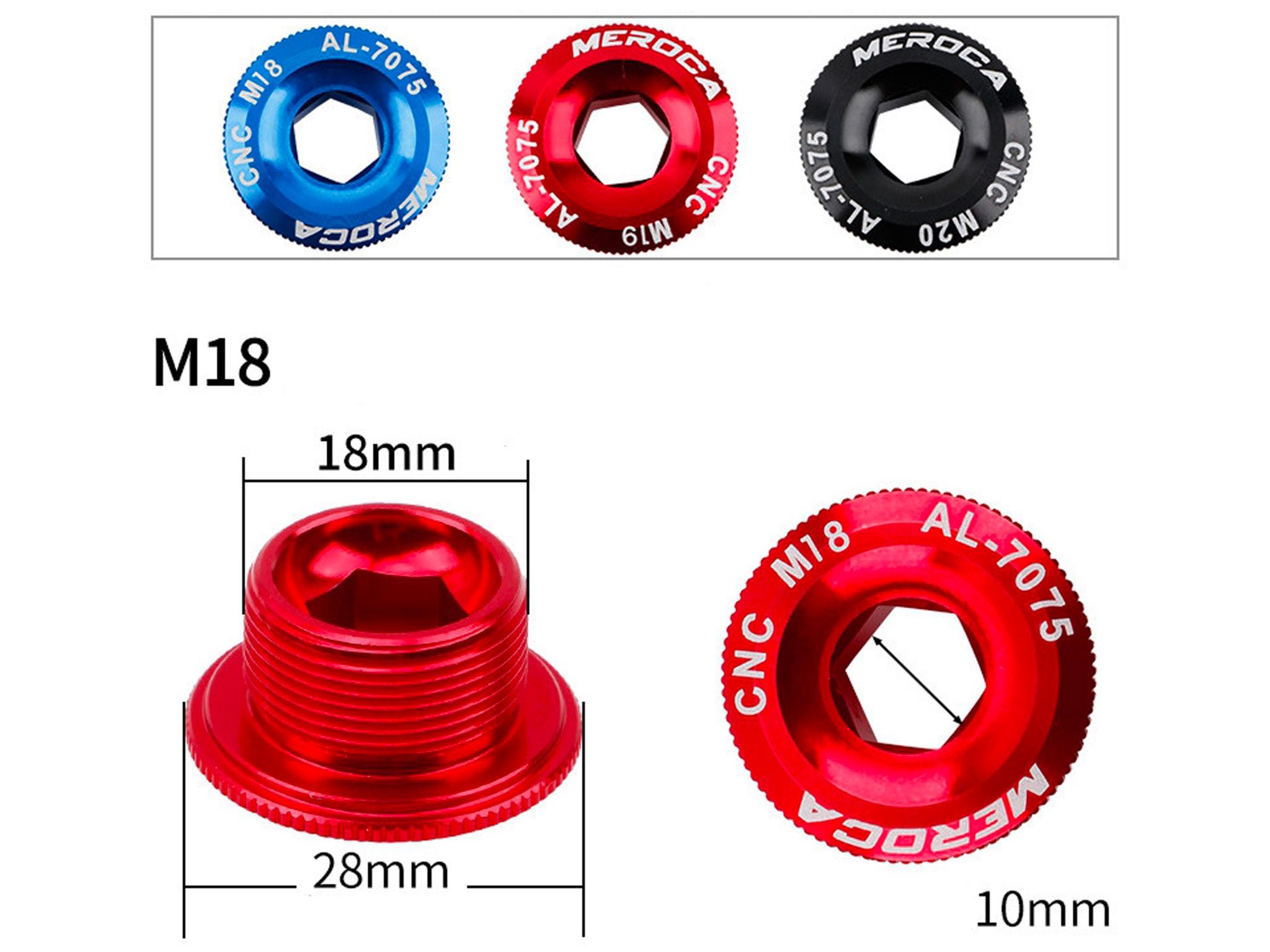 ỐC TRỤC RỖNG 18mm – Xe đạp Trực tuyến