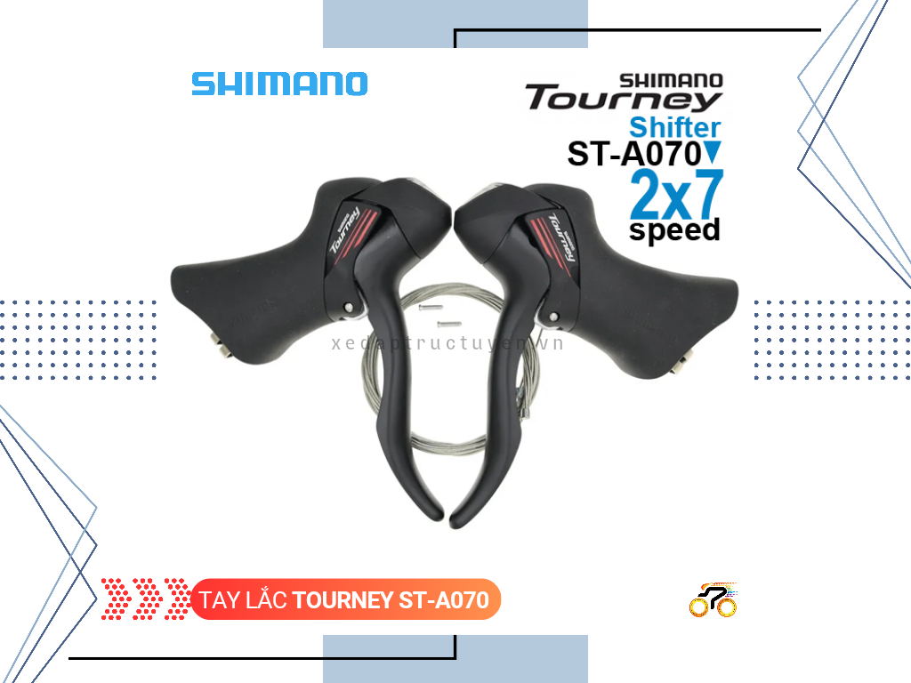SHIMANO TOURNEY A070 7 velocà deragliatore posteriore cambio bici ciclo deragliatore 14s per bici da strada parte ciclismo