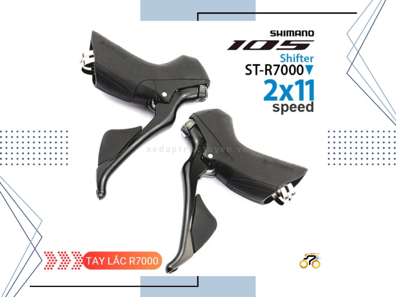 Levier De Commande Shimano 105 R7000 STI 2x11 Vitesses - Paire Gauche/droite - Neuf