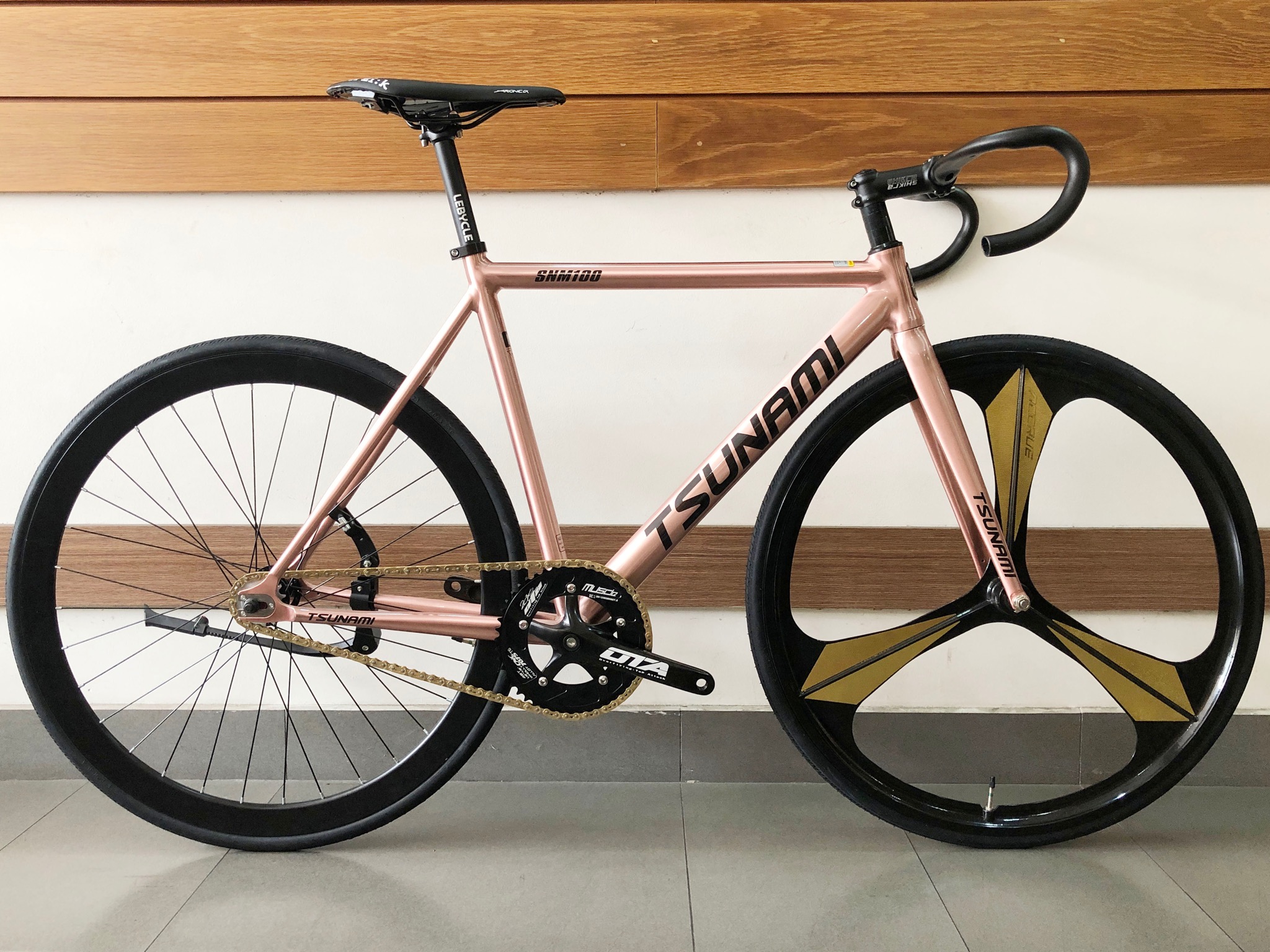 XE ĐẠP FIXED GEAR - TSUNAMI SN100 (MÂM TRƯỚC 3 ĐAO)