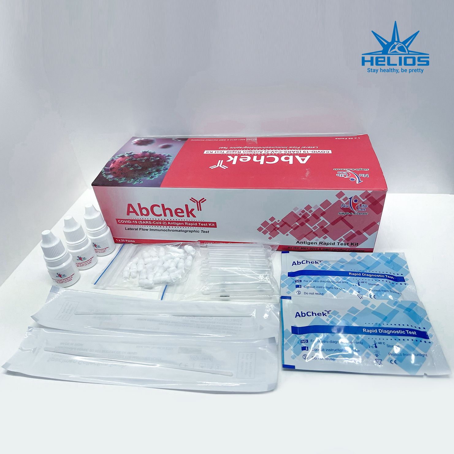 Abcheck Kit test covid Heliospharma