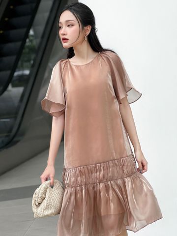 Cheryl Dress Beige