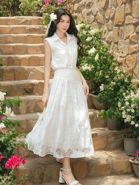Gaia bloomer set - peach main image 1