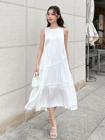 Tegan Dress White
