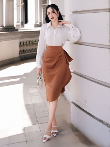 Keva Skirts Brown