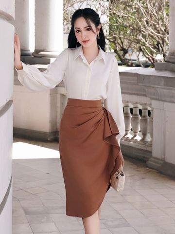 Keva Skirts Brown