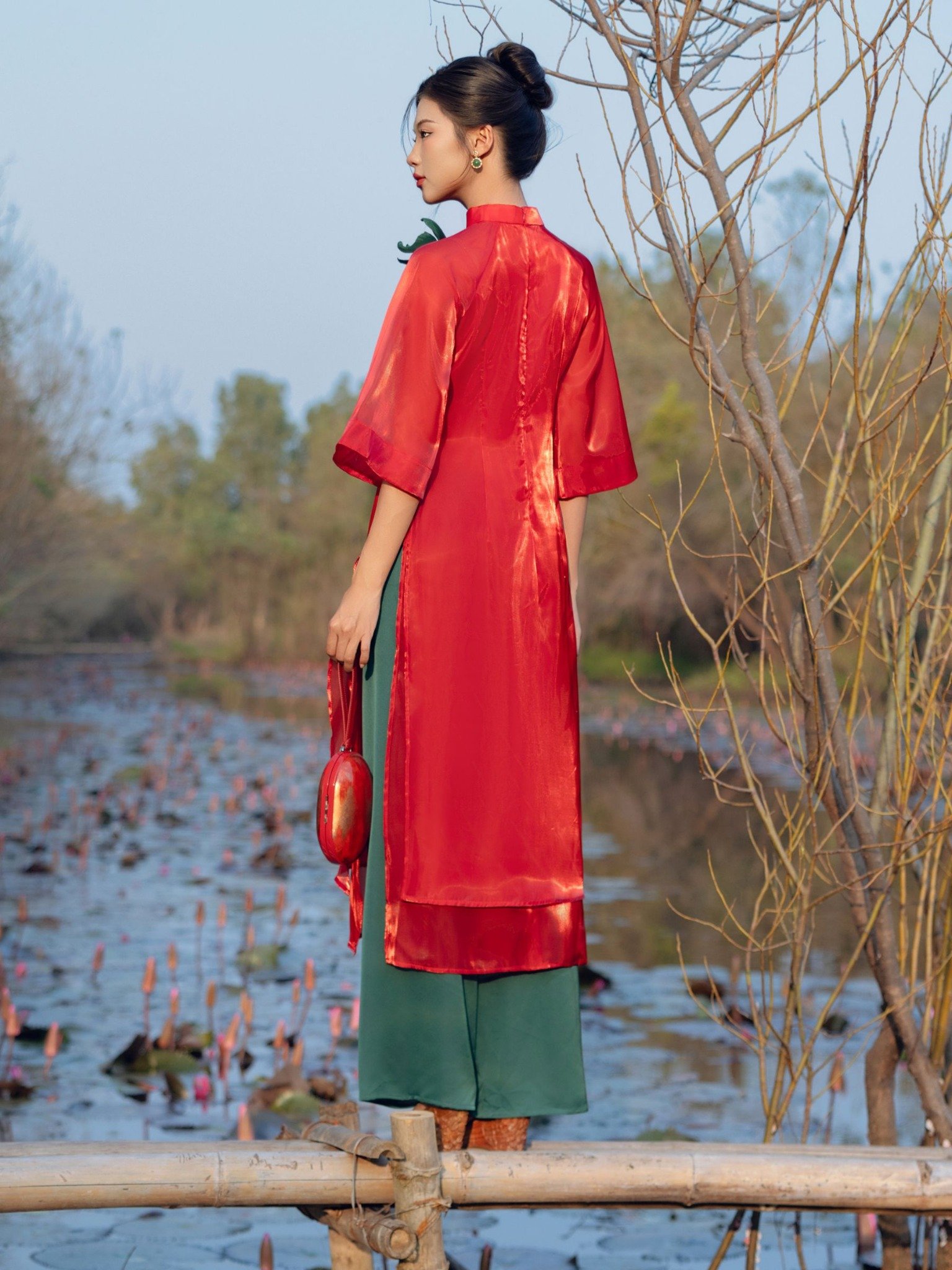 Quần AD xanh lá