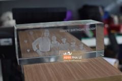 Chân dung 3D khối pha lê cao cấp VIP 3D-HCN (2 Size)