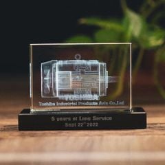 Khối pha lê 3d động cơ điện (3 Size)