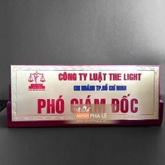 Bảng Chức Danh Cao Cấp BCD01